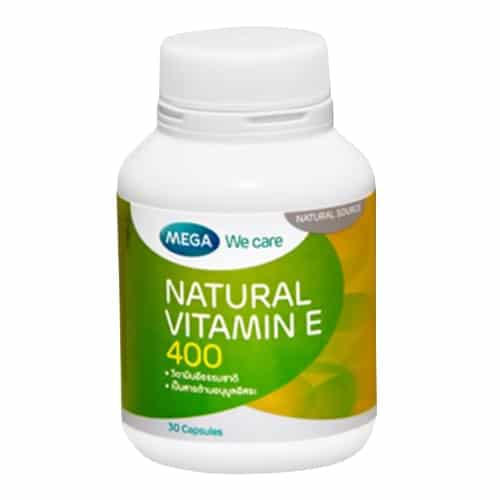 Mega We Care Natural Vitamin E 400 IU 10 อันดับฮิตติดชาร์ตในเอเชีย asiatopten.com
